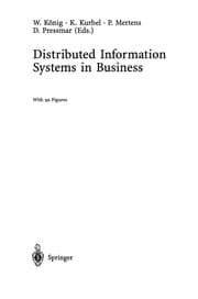 Tapa de Distributed Information Systems in Business