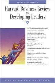 Tapa de Harvard Business Review on Developing Leaders