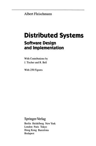 Tapa de Distributed Systems