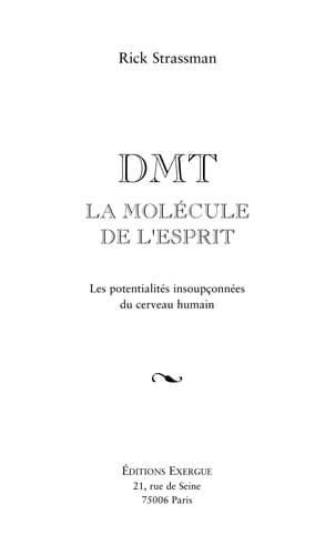 Tapa de DMT, la molécule de l'esprit