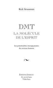 Tapa de DMT, la molécule de l'esprit