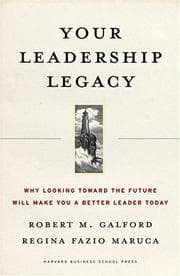 Tapa de Your leadership legacy
