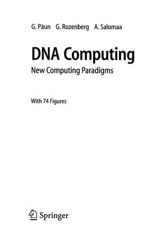Tapa de DNA Computing