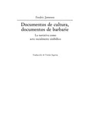Tapa de Documentos de cultura, documentos de barbarie