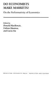 Tapa de Do economists make markets?