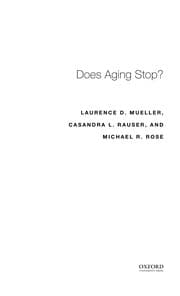 Tapa de Does aging stop?