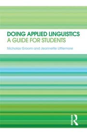 Tapa de Doing applied linguistics