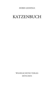 Tapa de Doris Lessings Katzenbuch
