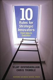 Tapa de 10 Rules for strategic innovators