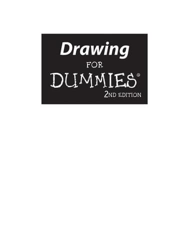 Tapa de Drawing for dummies