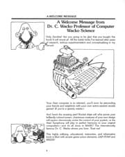 Tapa de Dr. C. Wacko's miracle guide to designing and programming your own Atari computer arcade games