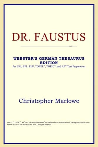 Tapa de Dr. Faustus