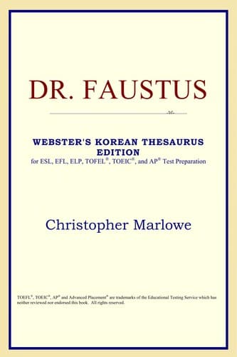 Tapa de Dr. Faustus