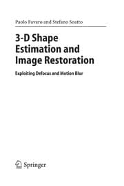 Tapa de 3-D shape estimation and image restoration