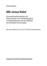Tapa de DSL versus Kabel