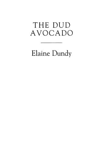Tapa de The dud avocado