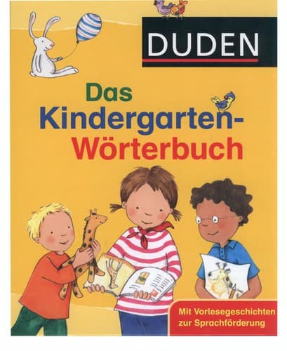 Tapa de Duden, das Kindergarten-Wörterbuch