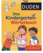 Tapa de Duden, das Kindergarten-Wörterbuch
