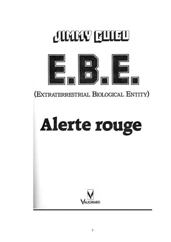 Tapa de EBE, alerte rouge
