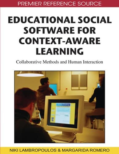 Tapa de Educational social software for context-aware learning