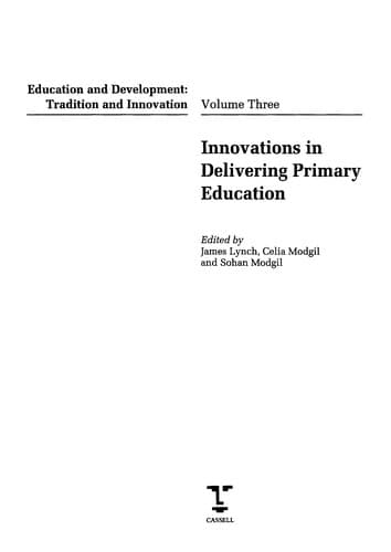 Tapa de Education and development
