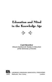Tapa de Education and mind in the knowledge age