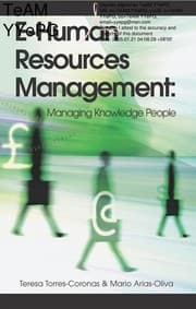 Tapa de E-Human resources management