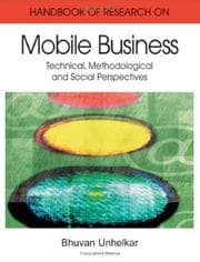 Tapa de Handbook of Research in Mobile Business