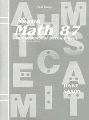 Tapa de Math 87