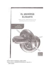 Tapa de El universo elegante