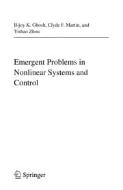 Tapa de Emergent Problems in Nonlinear Systems and Control