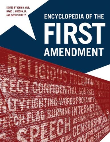 Tapa de Encyclopedia of the First Amendment