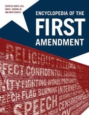 Tapa de Encyclopedia of the First Amendment