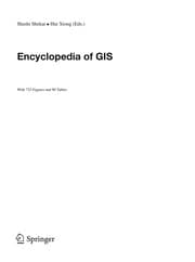 Tapa de Encyclopedia of Geographical Information Sciences