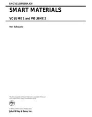 Tapa de Encyclopedia of Smart Materials
