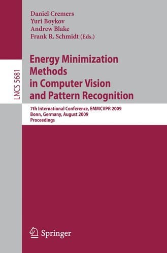 Tapa de Energy Minimization Methods in Computer Vision and Pattern Recognition