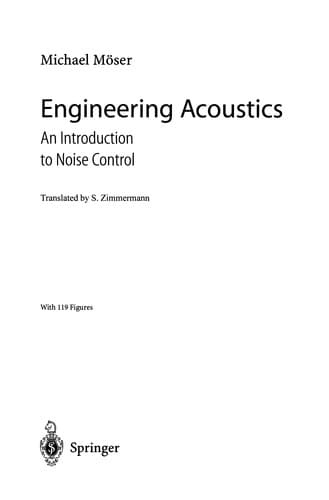 Tapa de Engineering Acoustics