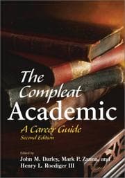 Tapa de The compleat academic