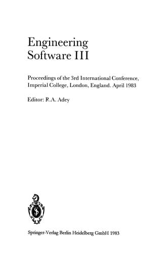 Tapa de Engineering Software III