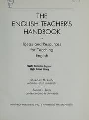 Tapa de The English teacher's handbook