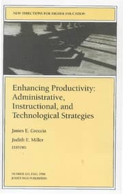 Tapa de Enhancing productivity