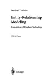 Tapa de Entity-Relationship Modeling