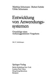 Tapa de Entwicklung von Anwendungssystemen
