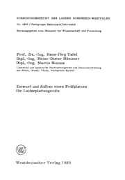 Tapa de Entwurf und Aufbau eines Prüfplatzes für Leiterplattengeräte