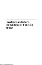 Tapa de Envelopes and sharp embeddings of function spaces