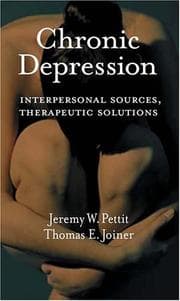 Tapa de Chronic Depression