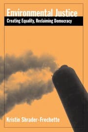 Tapa de Environmental justice
