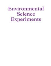 Tapa de Environmental science experiments