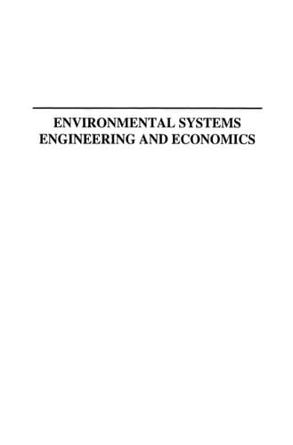 Tapa de Environmental Systems Engineering and Economics
