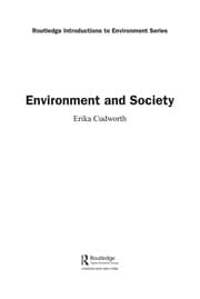 Tapa de Environment and society
